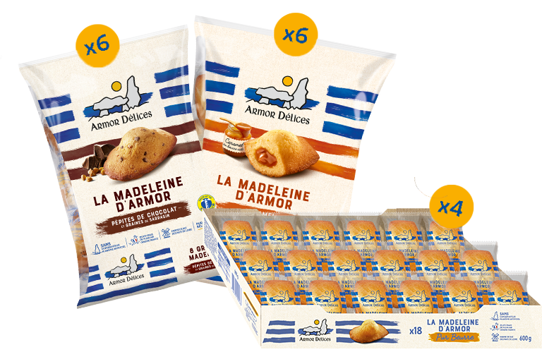 madeleines armor délices box gourmande